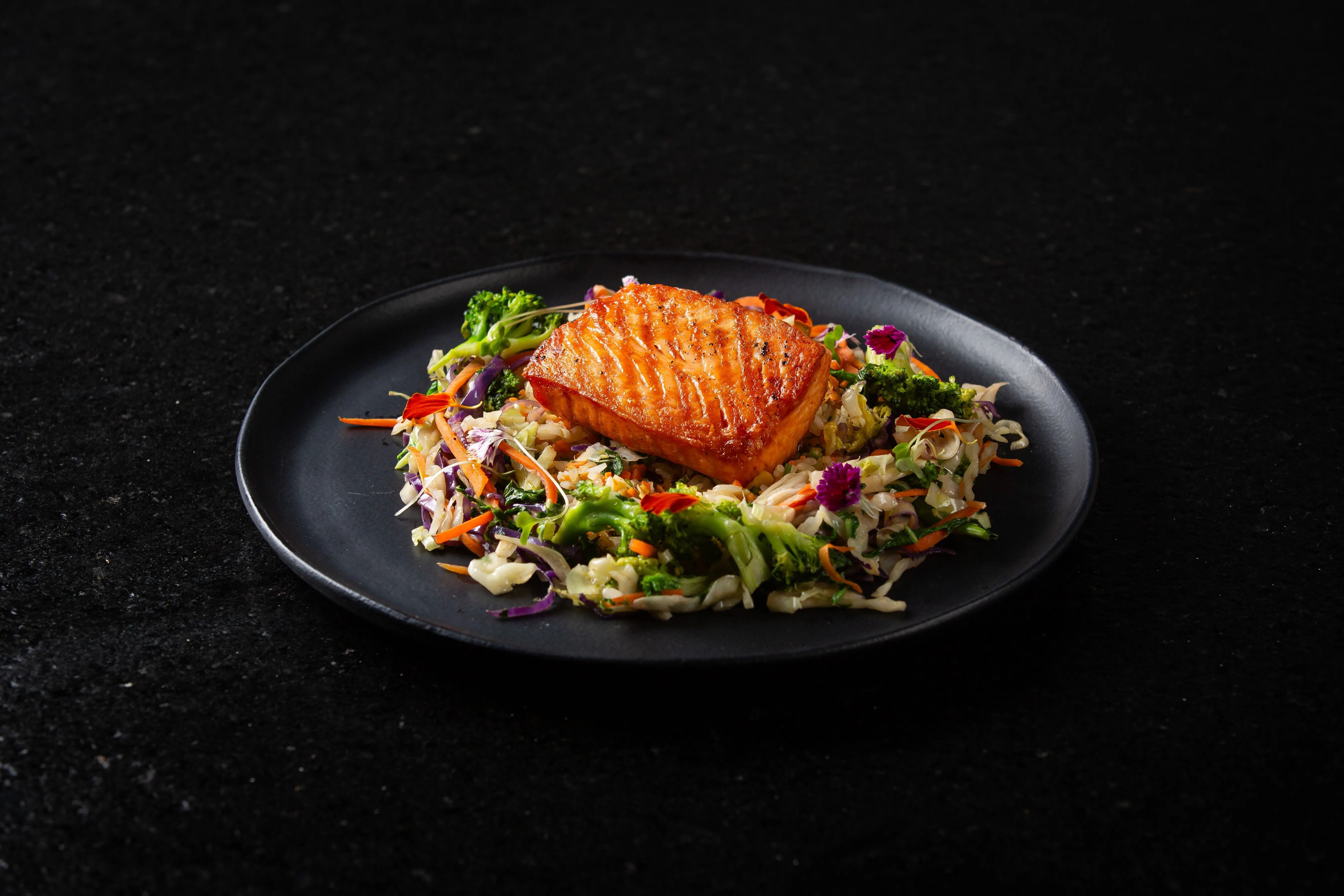 Teppan de Salmão